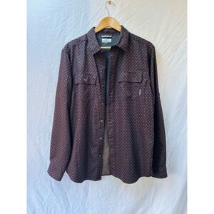 Columbia Men's Pilsner Lodge Print Long Sleeve Shirt Medium